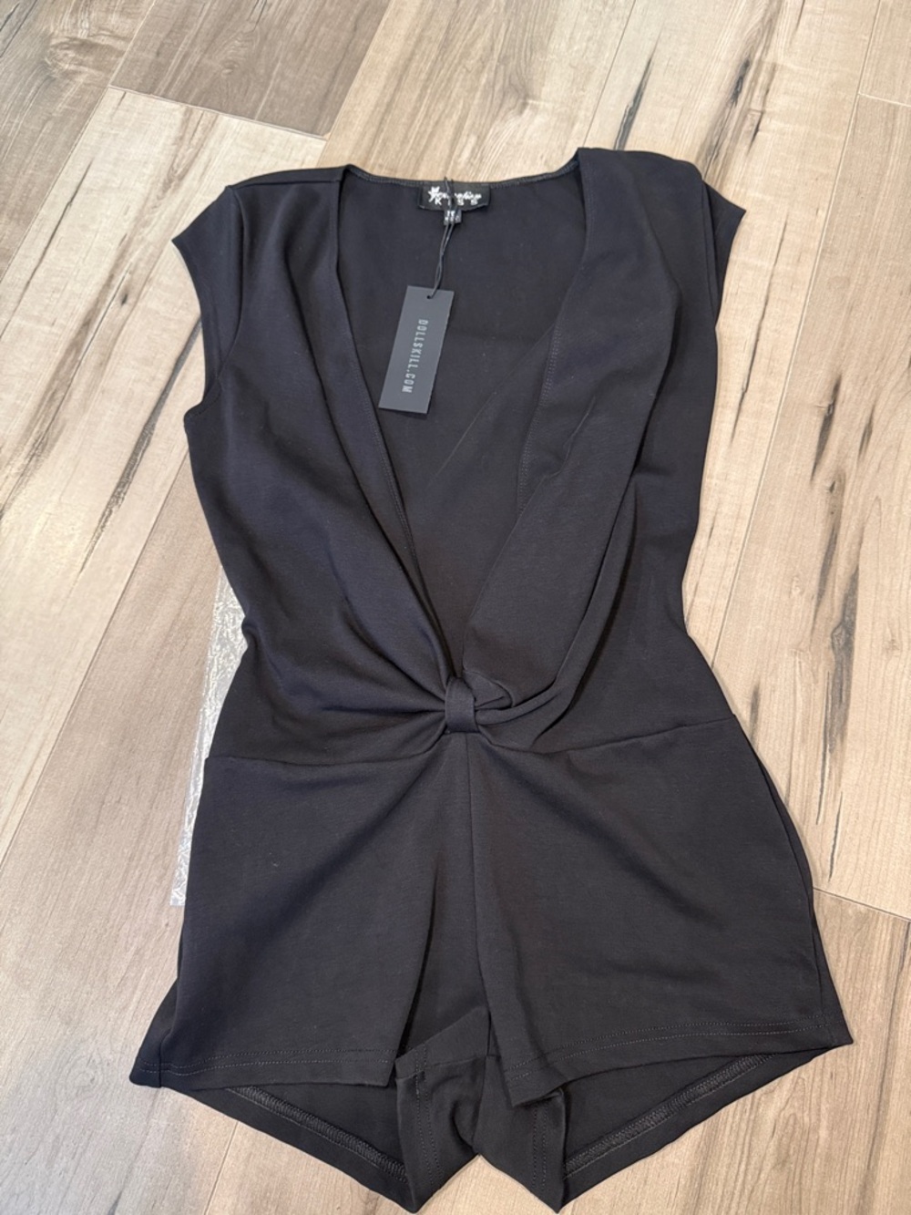 Dolls Kill Black Romper